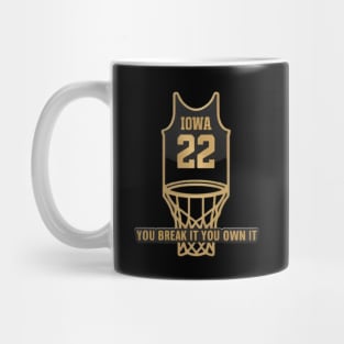 caitlin clark jersey Mug